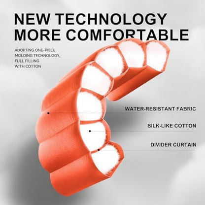 Sleeping Bags for Adults Teens, 4 Season Camping Sleeping Bag Waterproof,Machine Washable Backpacking Gear for Cool Weather,Outdoor Tent Hiking Hunting,with Compression Sack,86.6x31.5