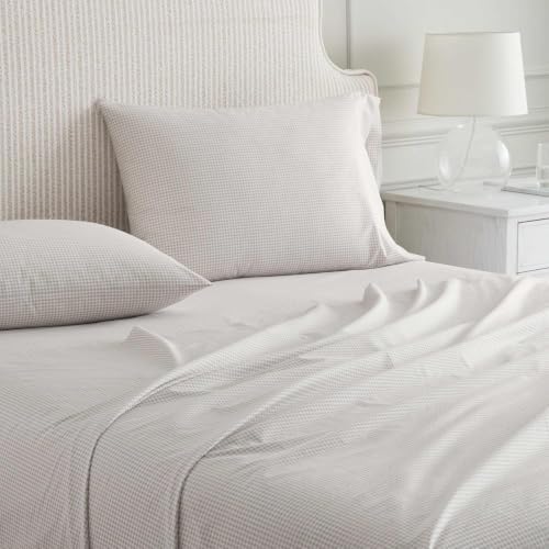 Martha Stewart - Twin Size Sheet Set with Fitted Sheet & Pillowcase