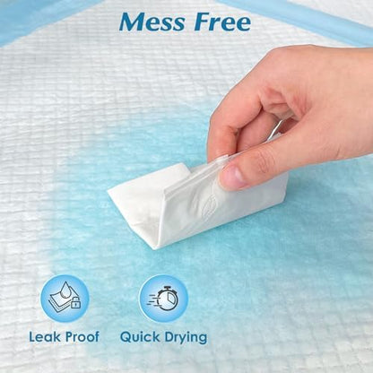 100 Count 22” x 22” Super Absorbency Disposable Underpads