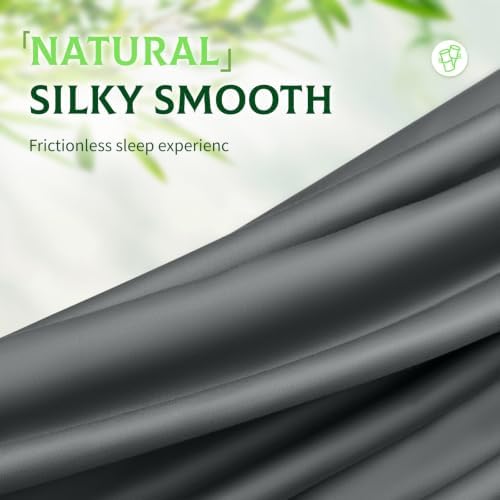 SONORO KATE 100% Viscose Derived from Bamboo_Sheets, Extra Deep Pocket,3PC