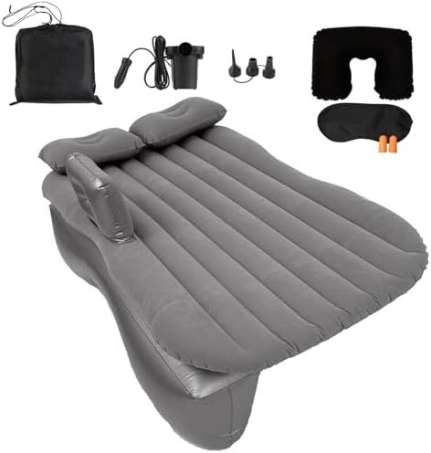 Onirii Inflatable Car Air Mattress Back Seat Bed with Air Pump