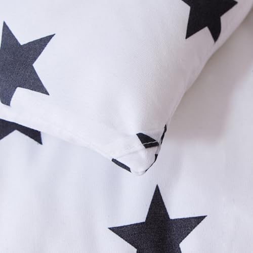 Caressma Star Galaxy White Comforter Set Queen Size 3pcs with Pillowcases