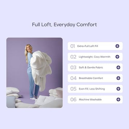 Mellow Marshmellow Comforter Twin/Twin XL, All-Season Temperature-Balancing