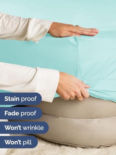 CGK Linens Extra Deep King Fitted Sheet - Fitted Sheet Only - Spa Blue