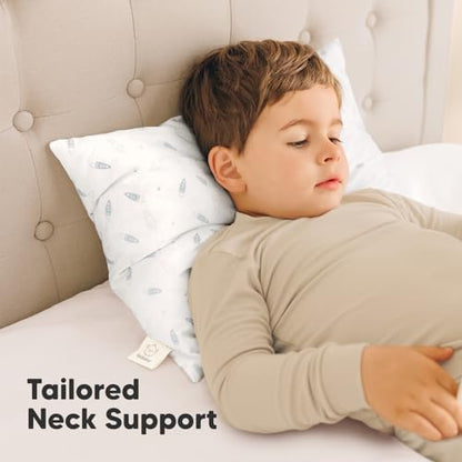 2pk Toddler Pillows 2 Year Old to 5,13x18 Kids Pillow (Spacecrafts)