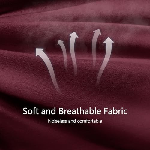 Queen Comforter, All Season Down Alternative Burgundy Duvet Insert