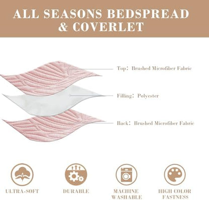 Exclusivo Mezcla 3-Piece Lightweight California King Quilt Bedding Set