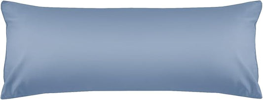 Warmstar Cotton Body Pillow Cover 1 Pack, 600 Thread Count Body Pillow case 20"x54", Long Body Pillow Case Cover Soft Breathable with Envelope Closure,Denim Blue
