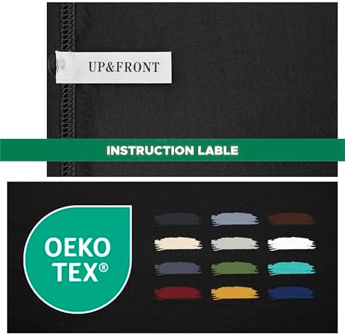 Box Spring Cover Full Size-Black Stretch Wrap Around 4 Sided Bed Skirt