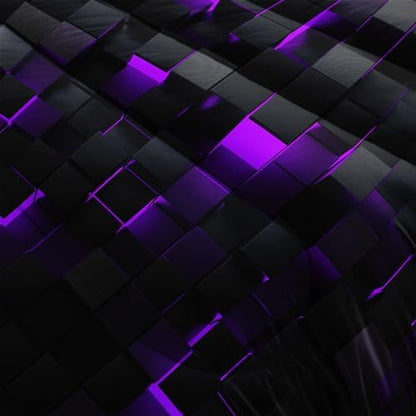 Geometric Violet Black Comforter Set,Light Honeycomb 3 Piece Bedding Set King Size for Teen Boys,Modern Bedding Quilt Set Geometry Decor,Microfiber Lightweight 1 Comforter 2 Pillowcases All Season