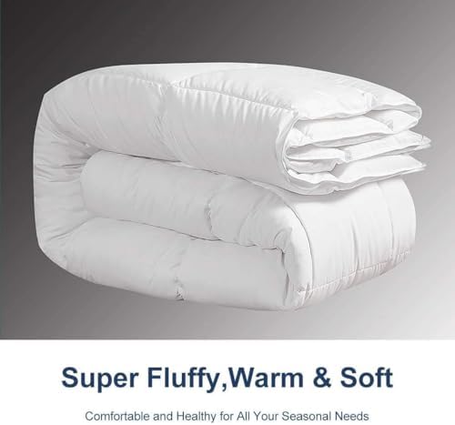 ACCURATEX Duvet Insert Super Queen Comforter, 400GSM,98x98