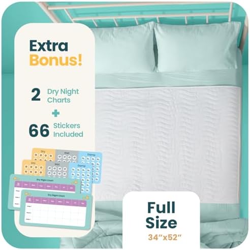 IMPROVIA® Pee Pads for Kids - Bed wetting Pads for Kids Potty Training
