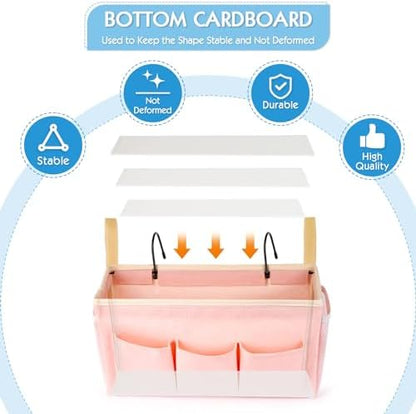 Bedside Caddy Bedside Storage Bag for Headboards/Bunk Bed