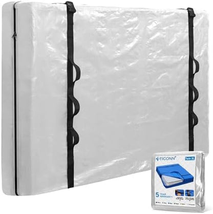 TICONN Mattress Bags for Moving, Heavy Duty Mattress Cover Storage Bag