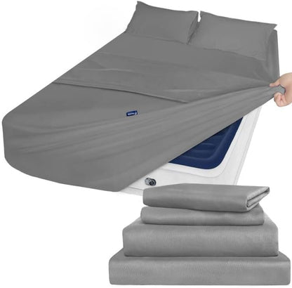 Cal King Sheet Set, 4 Piece California King Sheet Sets Extra Deep Pocket
