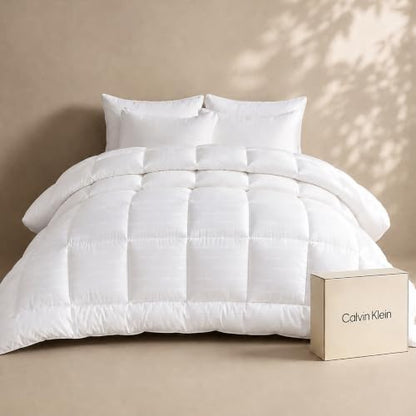 Calvin Klein Hotel Luxury Duvet Insert Twin Comforter Logo Print