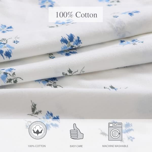 Stone Cottage - Queen Size Sheet Set with Fitted Sheet & Pillowcases