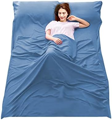Sleeping Bag Liner, Camping Travel Home Bed Sheet Compact Sacks