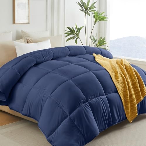 L LOVSOUL King Comforter Down Alternative Duvet Insert, 106x90IN