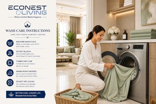 Extra Deep Full Sheet Set 6 PC Breathable & Cooling Sheets 16" Deep, Sage