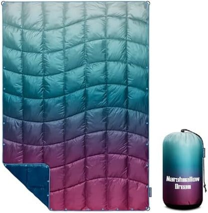 Camping Blanket Puffy Camp Blanket Large Outdoor Blanket