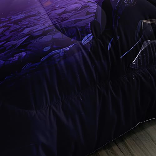Soccer Bedding Comforter Sets King Size with 2 Pillowcases.