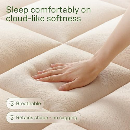 Niagara Sleep Solution Twin XL Ultra Soft Mattress Topper—Back Pain Relief