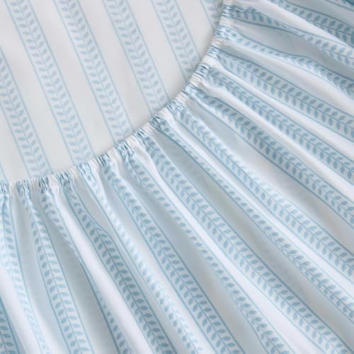 Martha Stewart - King Size Sheet Set with Fitted Sheet & Pillowcases