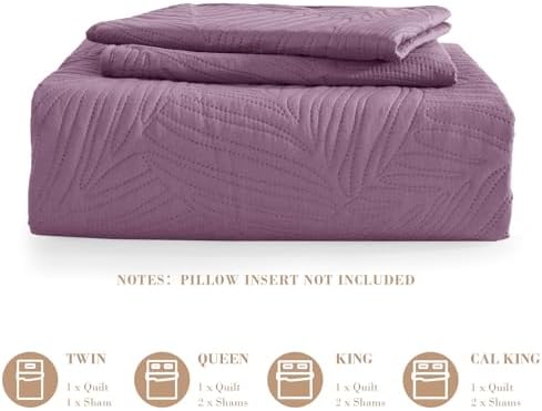 Exclusivo Mezcla 3-Piece Lightweight California King Quilt Bedding Set