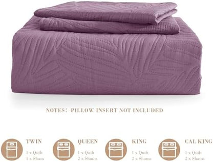Exclusivo Mezcla 3-Piece Lightweight California King Quilt Bedding Set