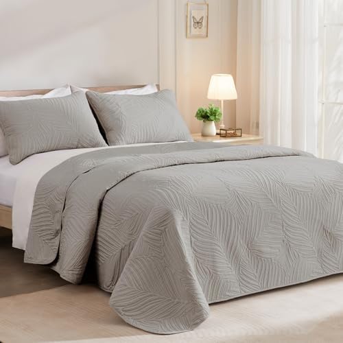Exclusivo Mezcla Lightweight King Quilt Bedding Set, Soft Microfiber