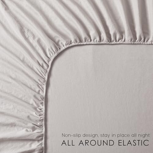 100% Organic Linen Sheets Split King Size Bed Sheets