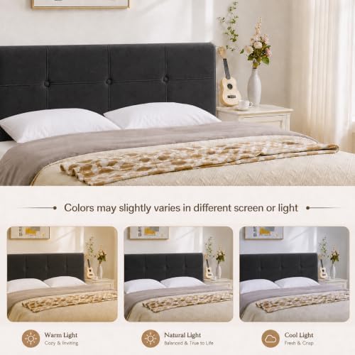 Full Headboard with Adjustable Height