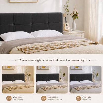 Full Headboard with Adjustable Height