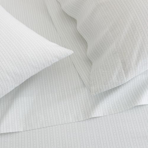 Martha Stewart - King Size Sheet Set with Fitted Sheet & Pillowcases