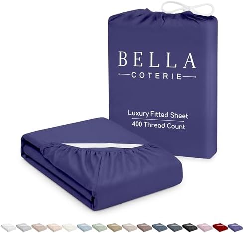 Bella Coterie | Luxury Bamboo Viscose Twin XL Size Fitted Sheet Only