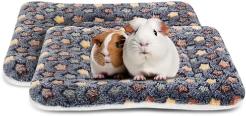 2 Pack Guinea Pig Bed - 10 x 13 Inch Upgraded-Thickness Pee Pads Bedding