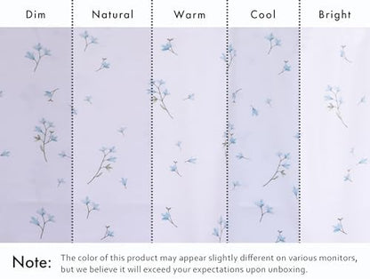 RUVANTI 100% Cotton Split King Sheets, Percale Sheets Set, Burgeon
