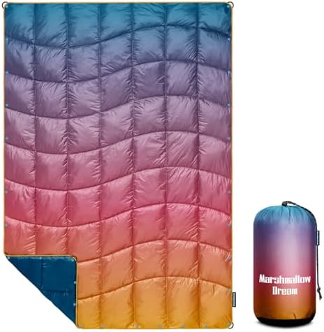 Camping Blanket Puffy Camp Blanket Large Outdoor Blanket