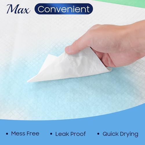 50 Ct Hospital Grade 130 Gram 36” x 36” Max Absorbency Disposable Underpads