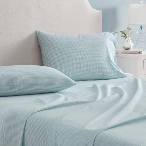 Martha Stewart - Queen Size Sheet Set with Fitted Sheet & Pillowcases