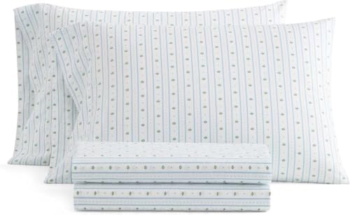 Martha Stewart - Full Size Sheet Set with Fitted Sheet & Pillowcases