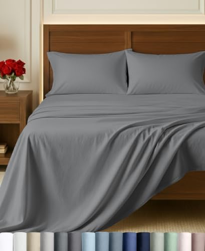 California Design Den Certified 100% Egyptian Cotton Full Sheets Set