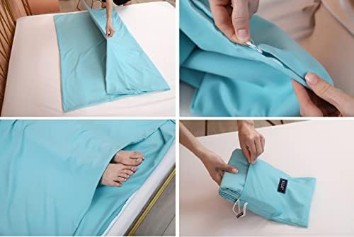 JITTY Sleeping Bag Liner 83"x45" for Travel Camping Hiking Home Hotel