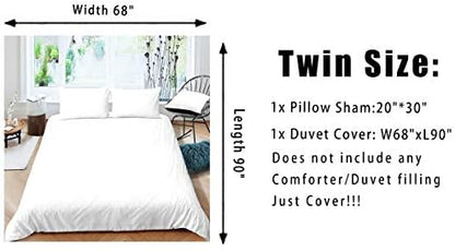 Feelyou Japanese Wave Duvet Cover Twin Size Boys Girls
