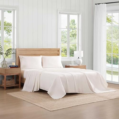 Tommy Hilfiger - Full Size Sheet Set with Fitted Sheet & Pillowcases