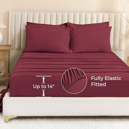 Litanika Super King Plus Comforter with Sheets - 7 Pcs Bed in a Bag