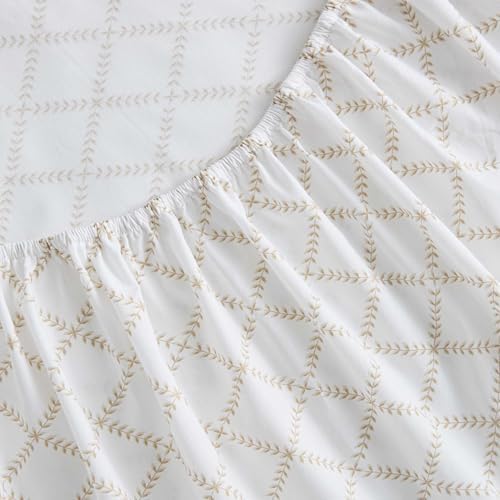 Martha Stewart - King Size Sheet Set with Fitted Sheet & Pillowcases