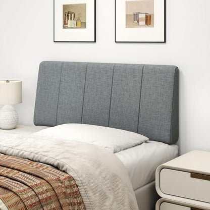 Twin Size Headboard Only-No Assembly Required, Dark Gray
