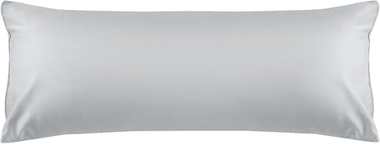 Warmstar Cotton Body Pillow Cover 1 Pack, 600 Thread Count Body Pillow case 20"x54", Long Body Pillow Case Cover Soft Breathable with Envelope Closure,Grey